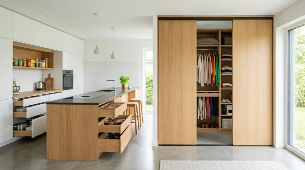 Réussir un aménagement intérieur de cuisine et dressing personnalisé