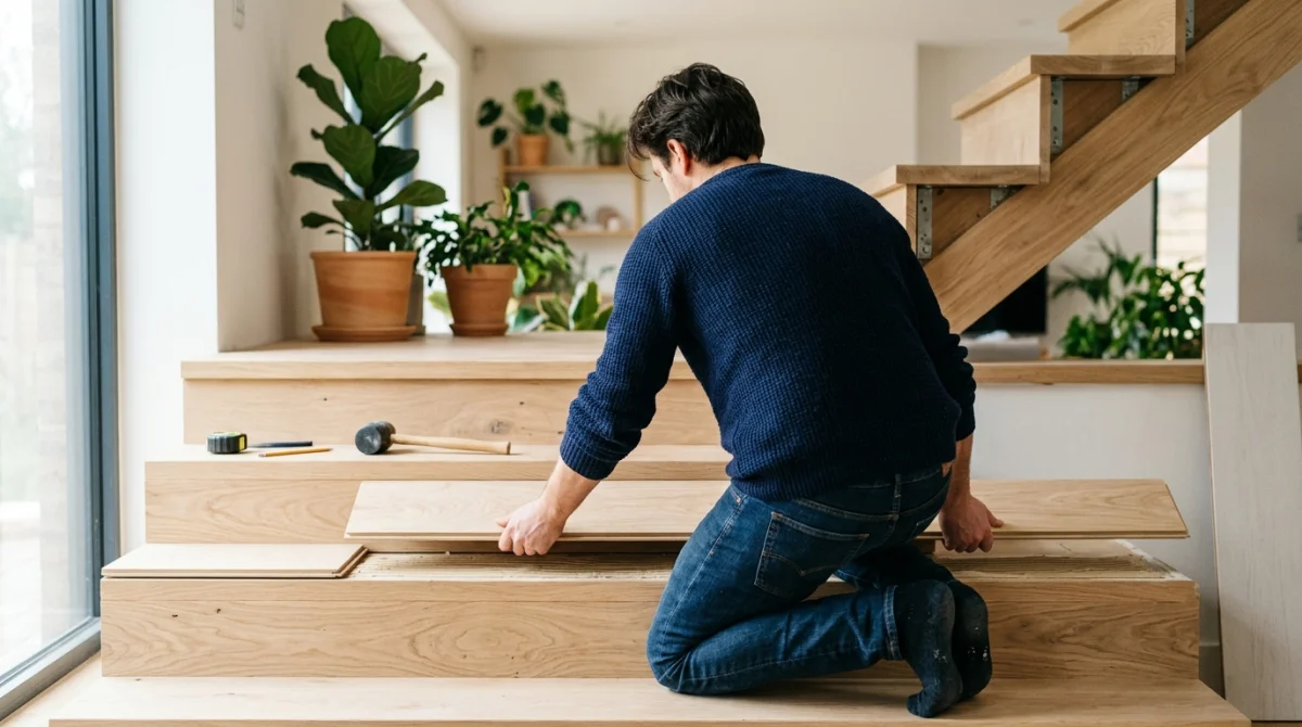 comment habiller des escaliers en bois