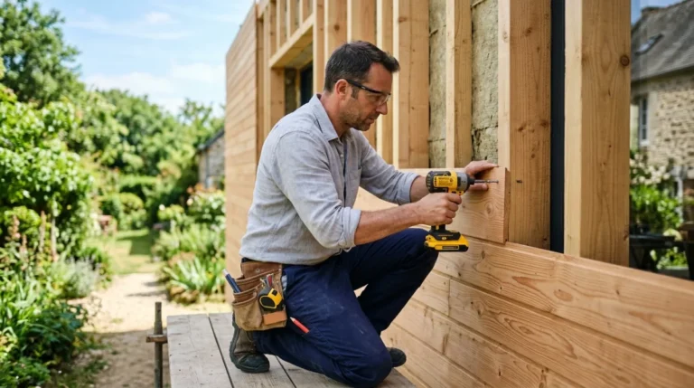 comment poser un bardage en bois