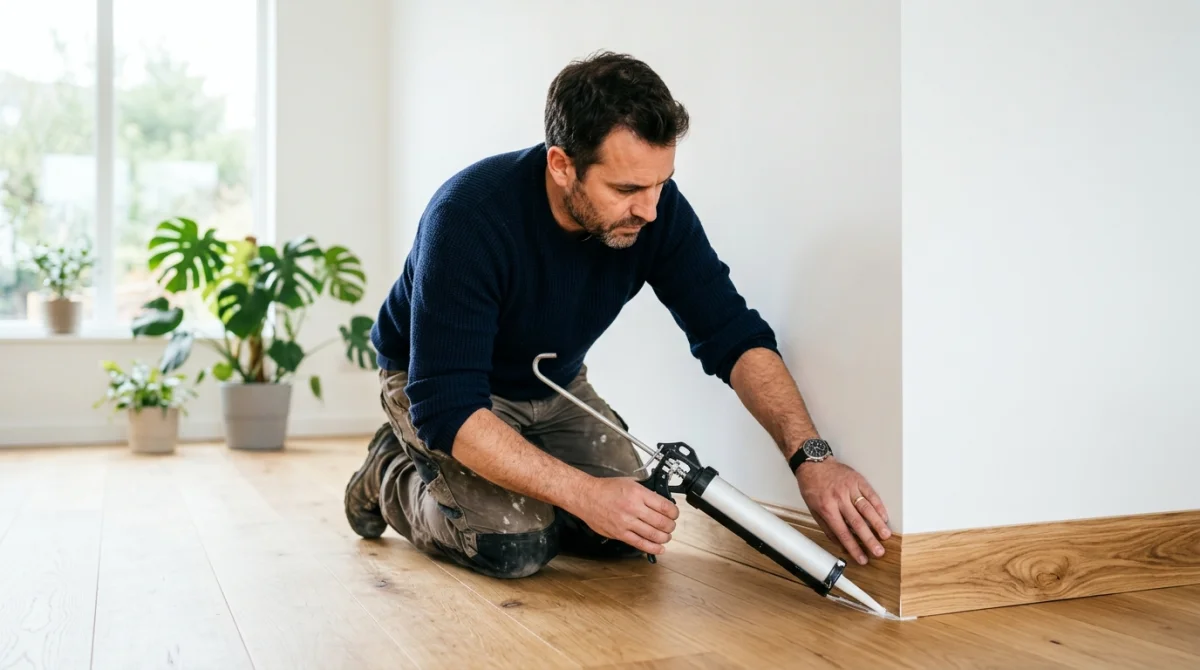 comment poser une plinthe en bois