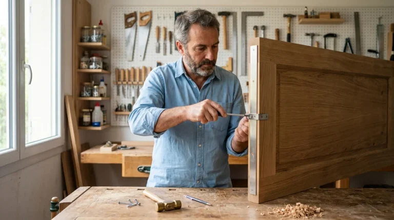 comment redresser une porte en bois