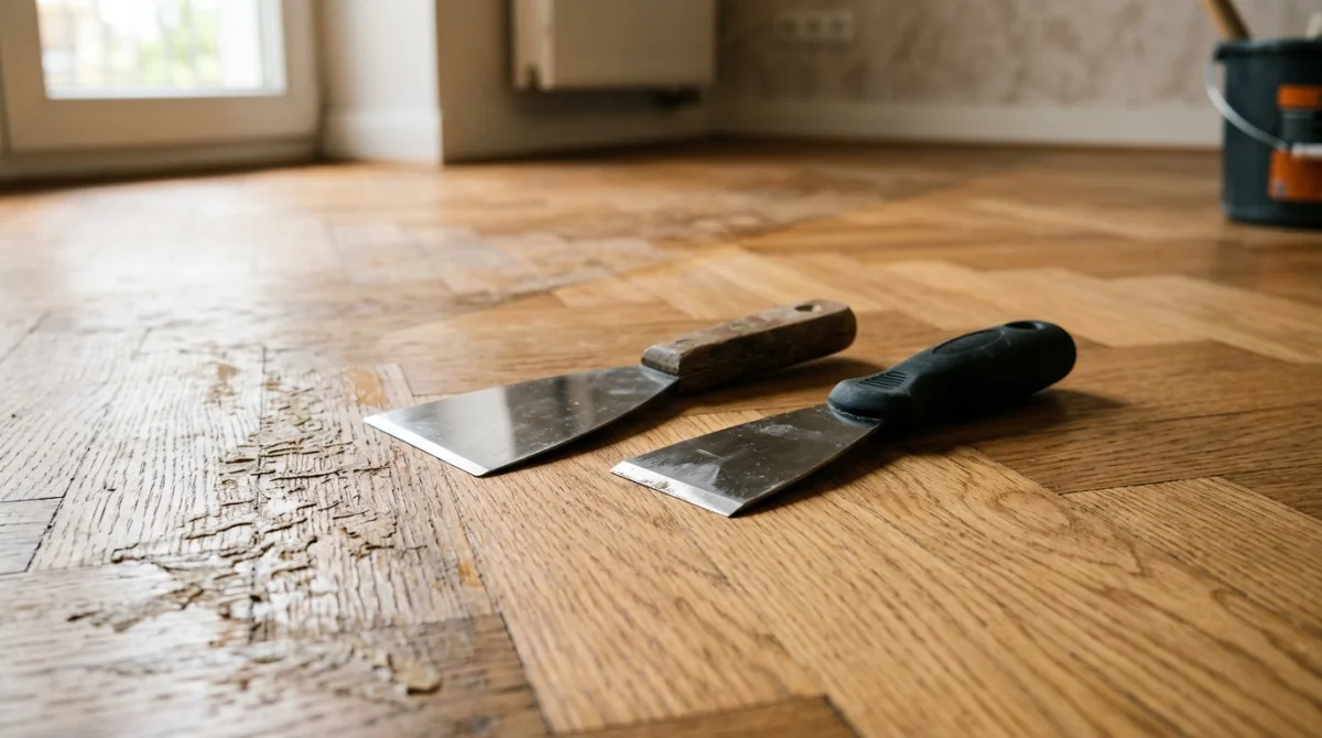 comment enlever colle moquette sur parquet bois