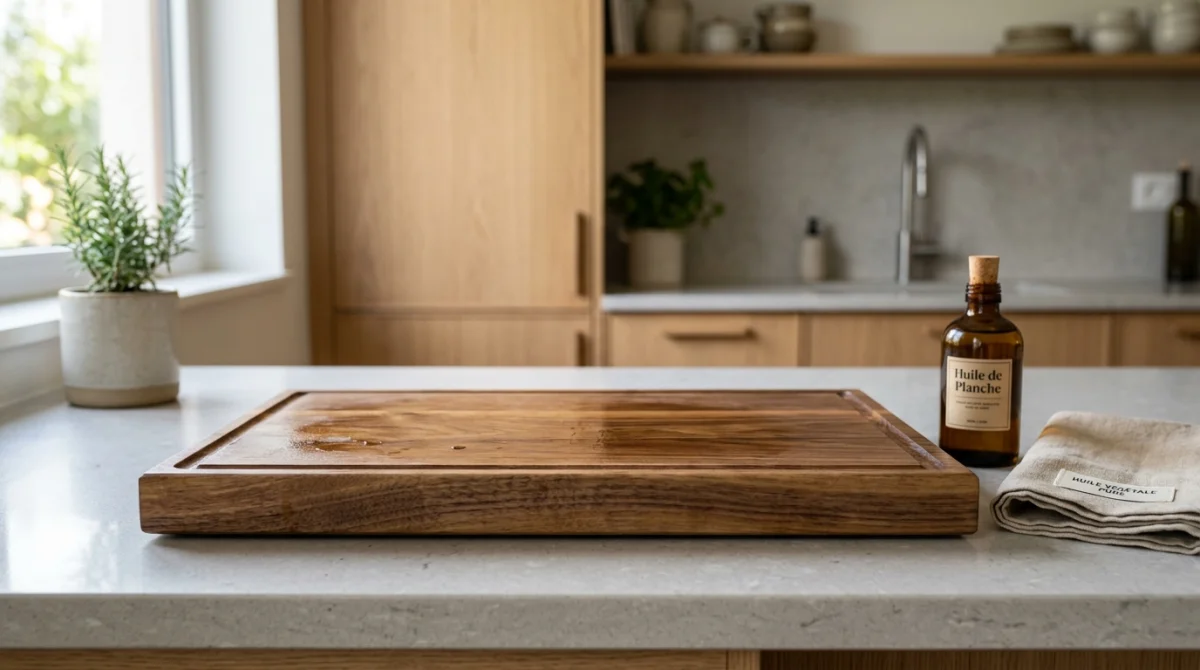 comment entretenir une planche à découper en bois