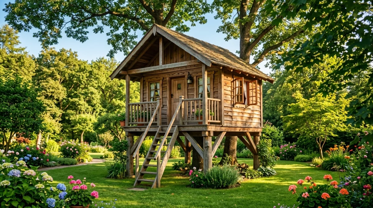 comment faire cabane en bois
