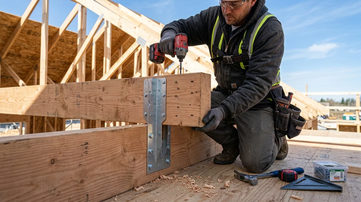comment faire un toit plat en bois