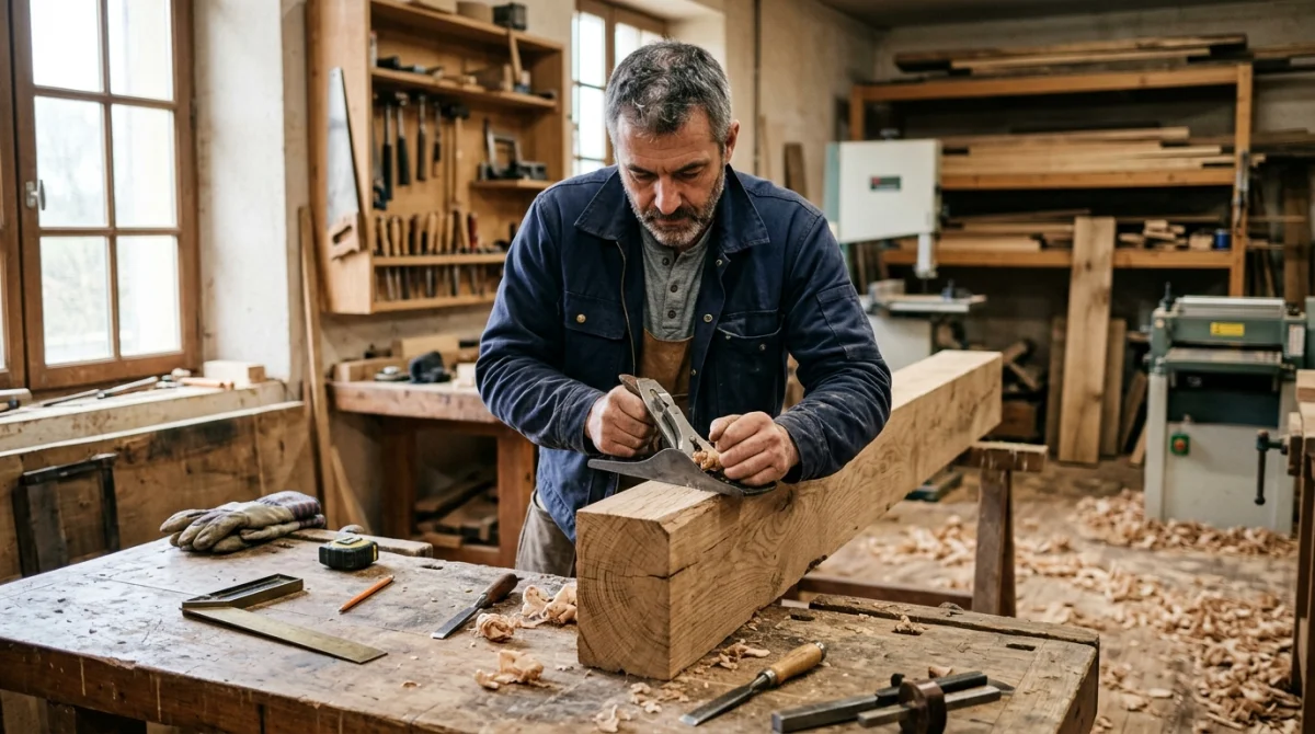 comment faire une charpente en bois 2 pentes