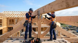 comment faire une charpente en bois 2 pentes