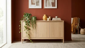 quelle couleur mur avec meuble bois clair